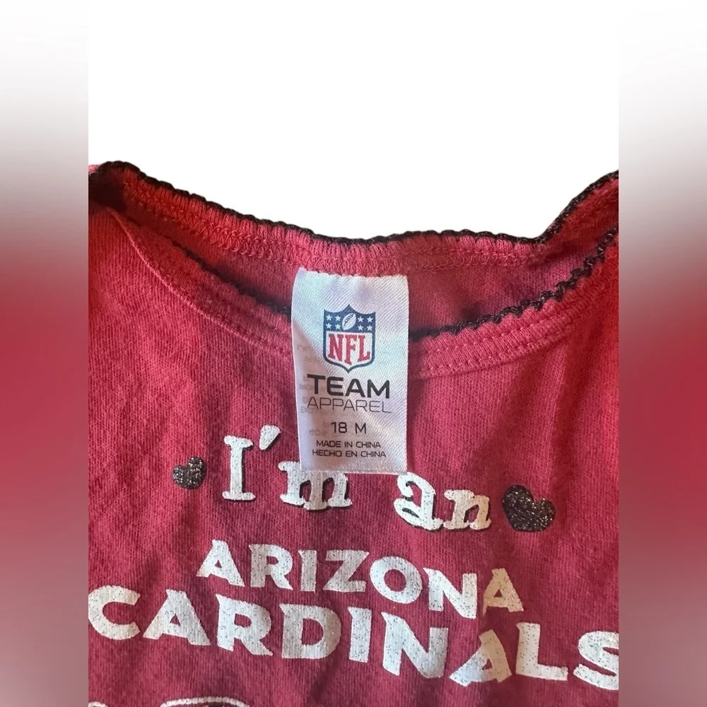 Cardinals Fans NFL Onesies & Shirt 18 months